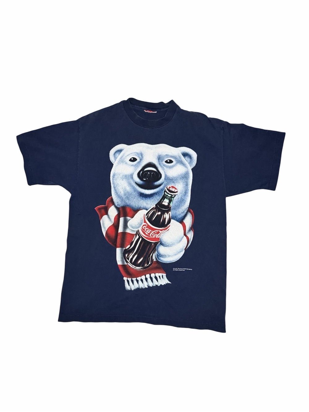 🥤 Vintage 1995 Coca-Cola Polar Bear Graphic Tee 🥤
